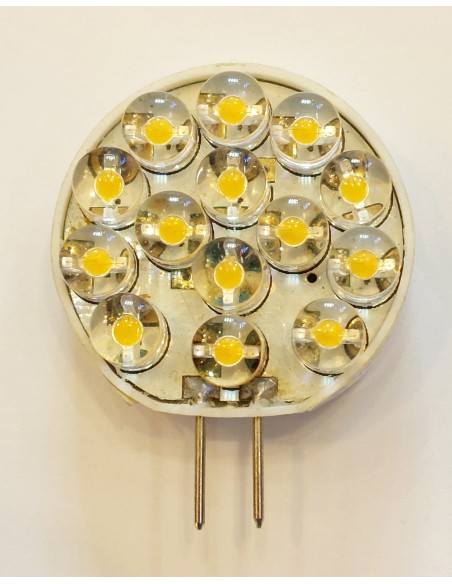 Bipin led plano 12v 0,9w 90º G4 blanco cálido