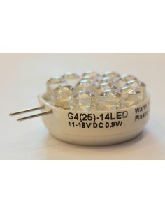 Bipin led plano 12v 0,9w 90º G4 blanco cálido 2