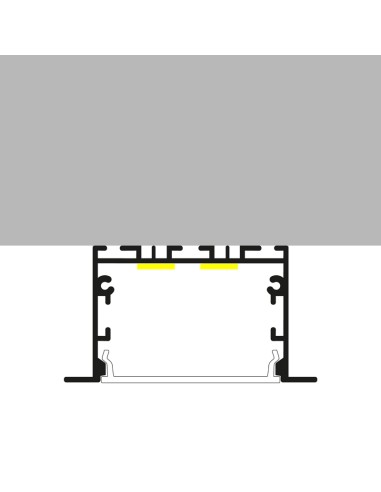 LM3791 perfil aluminio epyf 2 metros