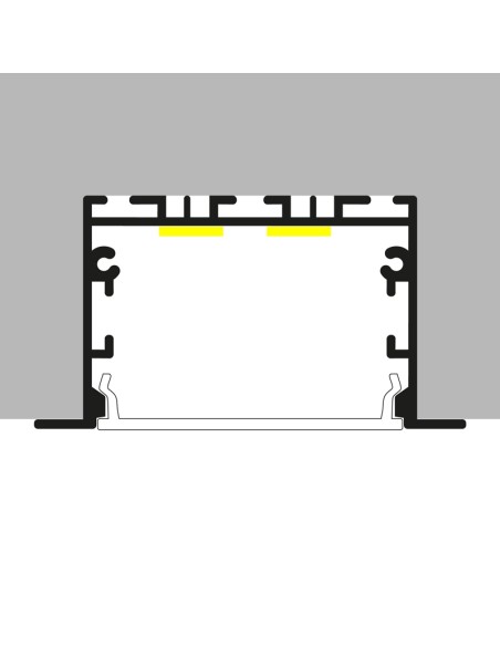 LM3791 perfil aluminio epyf 2 metros