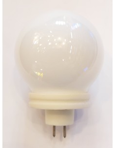 Halógena globo opal bipin 12v 50w G5.3