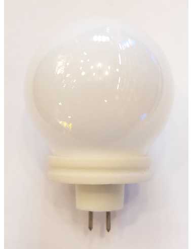 Halógena globo opal bipin 12v 50w G5.3