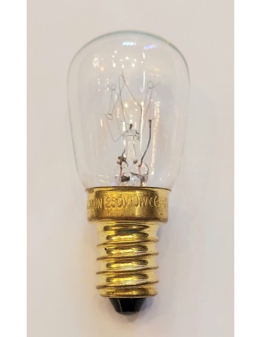 Incandescente pebetero clara  61x22mm 250v 10w E14