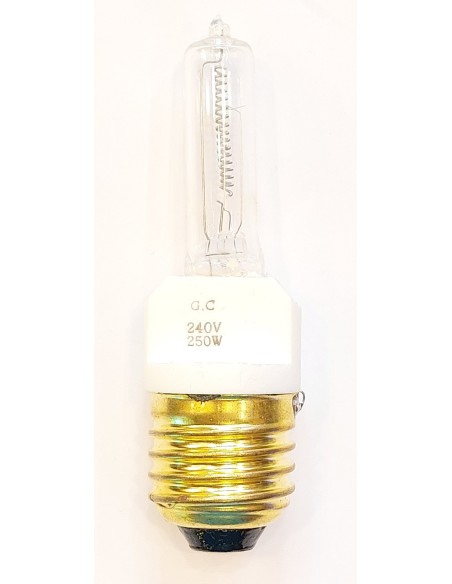 Sumo bombilla halógena tubular 240v 250w E27