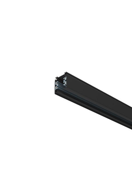 Beneito Faure d-3627 carril trifásico 2 metros negro