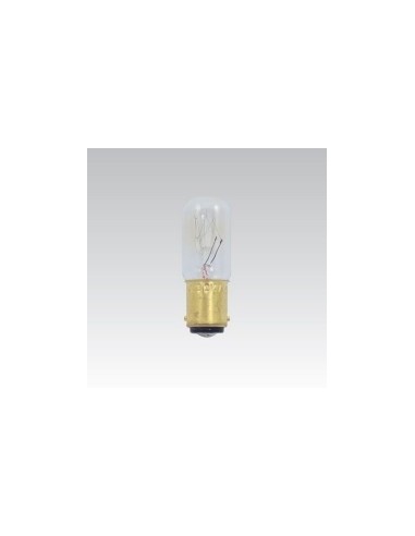 TUBULAR INCANDESCENTE B15D 260V 10W 116X50MM