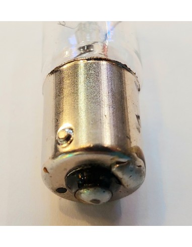 Incandescente tubular clara 48v 5w Bay15s