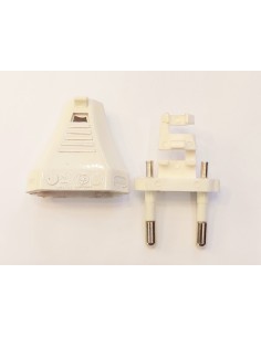 Clavija macho color lino