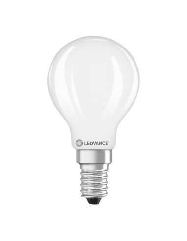Ledvance classic p25 dim performance class led esférica mate regulable 220v 1,8w 2700k E14