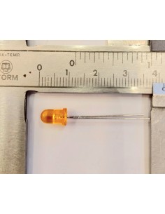 Led bipin encapsulado 3v color naranja
