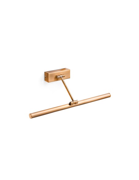 Faro 61084 magritte aplique cuadros oro envejecido 45cm led 8w 3000k