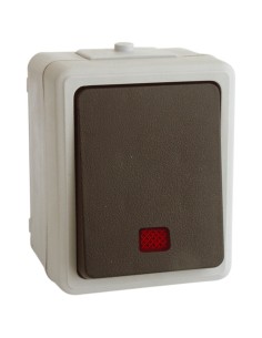 Electro dh 36.526/pl pulsador luminoso exterior de...