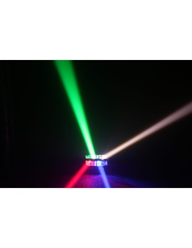 Beamz 150.303 doble helix 8x3w rgbw dmx