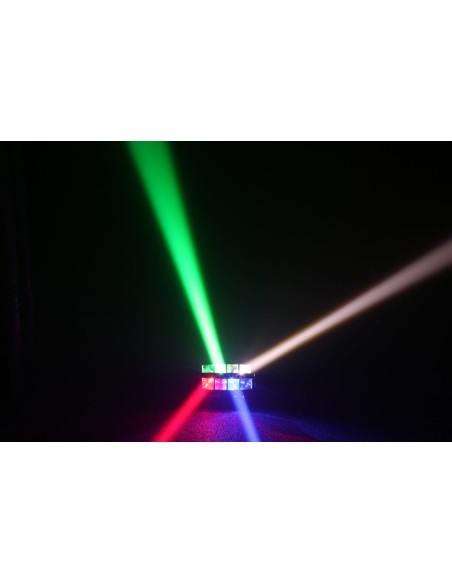 Beamz 150.303 doble helix 8x3w rgbw dmx