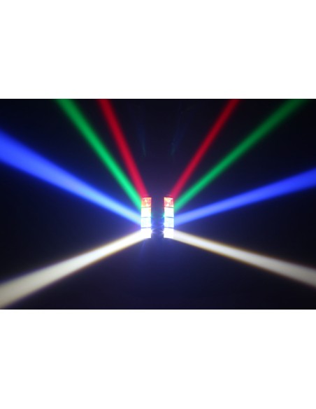 Beamz 150.303 doble helix 8x3w rgbw dmx