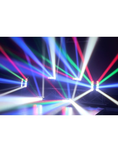 Beamz 150.303 doble helix 8x3w rgbw dmx