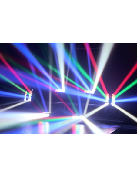 Beamz 150.303 doble helix 8x3w rgbw dmx