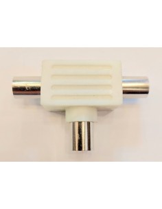 Ladron tv en forma de t 1 hembra central + 2 machos...