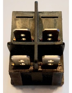 Interruptor luminoso rojo conectores faston 2