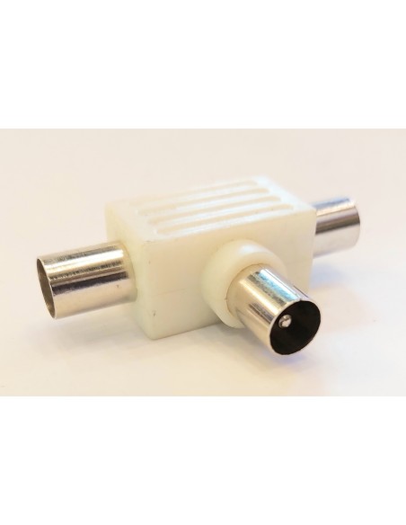 Ladron tv en forma de t 1 macho central + 2 hembras laterales