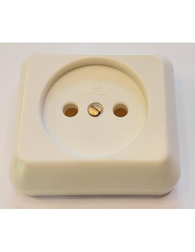 Simon 73040-31 serie 73 tapa enchufe  marfil