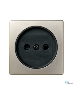 Simon 82040-38 serie 82 tapa enchufe sin toma de tierra cava