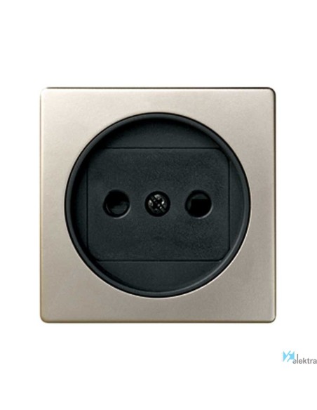Simon 82040-38 serie 82 tapa enchufe sin toma de tierra cava