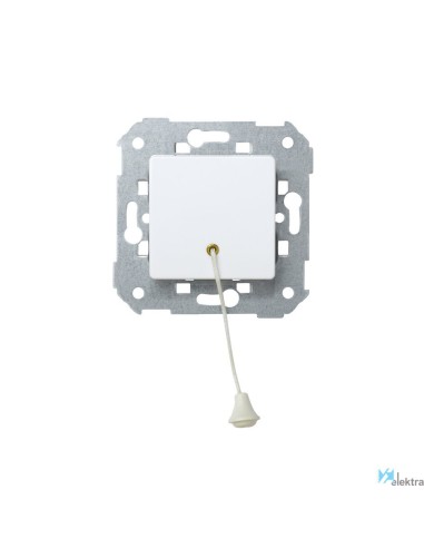 Simon 27153-65 serie 27  pulsador-tirador blanco