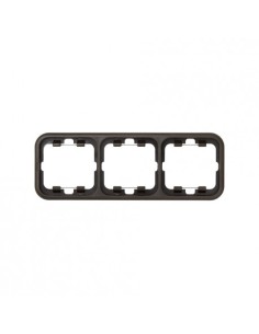 31630-32 simon serie 31 marco 3 elementos marron