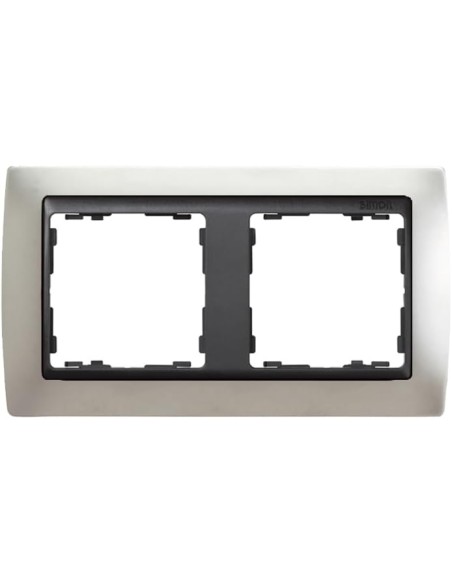 SIMON 31620-30 MARCO 2 ELEMENTOS BLANCO