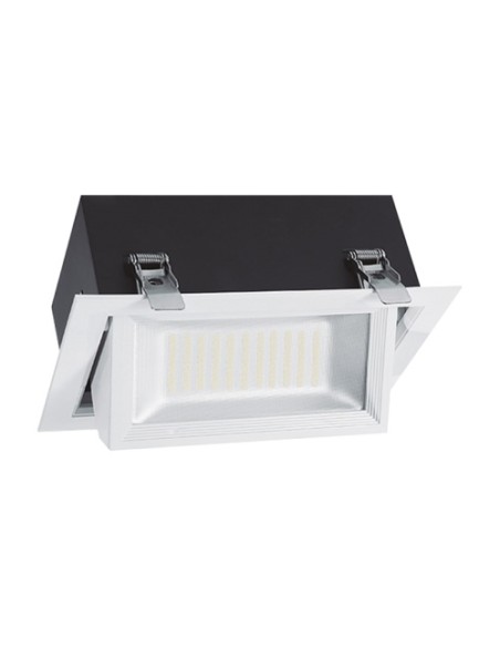Iglux 101677-nb foco led empotrable blanco 45w 4200k