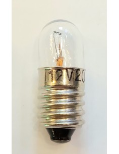 Incandescente miniatura 24x9mm 12V 20mA E10