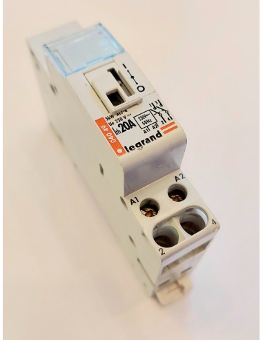 Legrand 04049 contactor modular 2 polos 20a