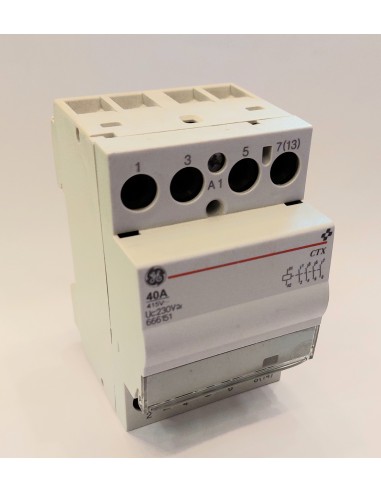 General Electric ctx 404052 contactor 4x40a