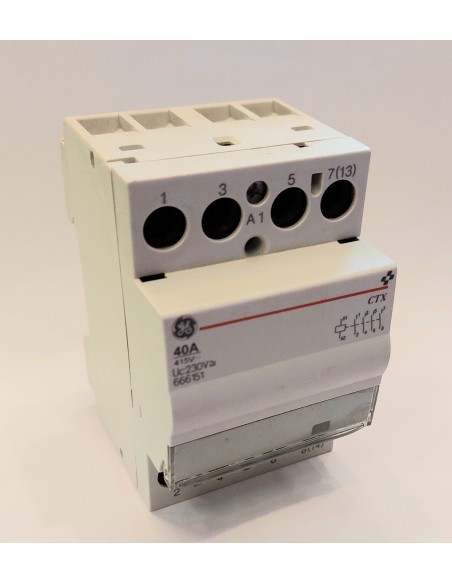 General Electric ctx 404052 contactor 4x40a
