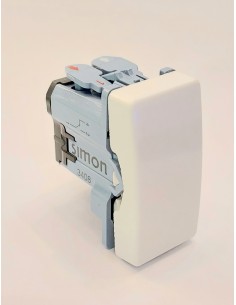 Simon 27211-64 serie 27 conmutador blanco