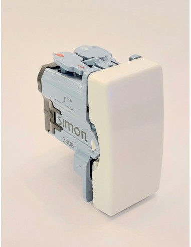 Simon 27211-64 serie 27 conmutador blanco
