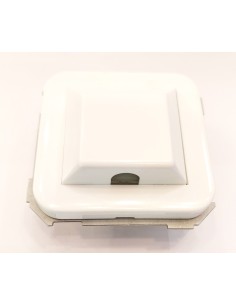 Simon 27801-35 serie 27 tapa salida de cable color blanco