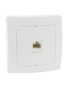 Electro dh 36.535/rj45/b toma telefono rj45 blanco