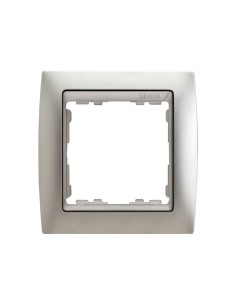 Simon 82914-33 serie 82 marco 1 elemento aluminio mate