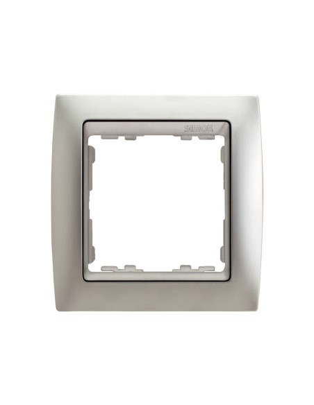 Simon 82914-33 serie 82 marco 1 elemento aluminio mate