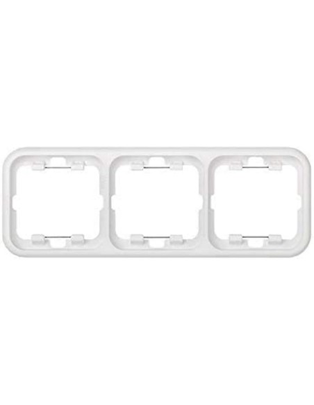 Simon 31630-31 serie 31 marco 3 elementos marfil