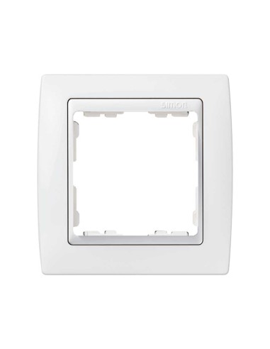 Simon 82915-30 serie 82 marco 1 elemento blanco