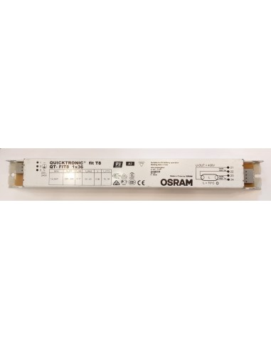 Osram quicktronic qt-fit8 1x36 220v