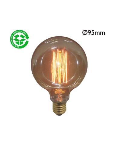 13005 incandescente vintage globo 125mm...