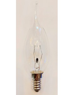 Clar 11903 incandescente vela pico clara 220v 60w E14