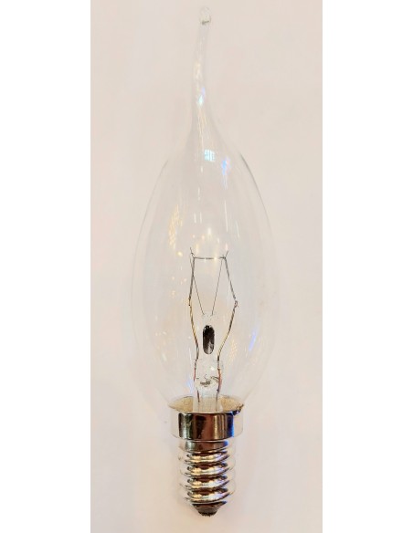 Clar 11903 incandescente vela pico clara 220v 60w E14
