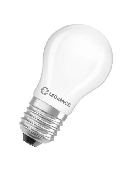 Ledvance classic p40 performance class esférica led mate 220v 3,4w 2700k E27