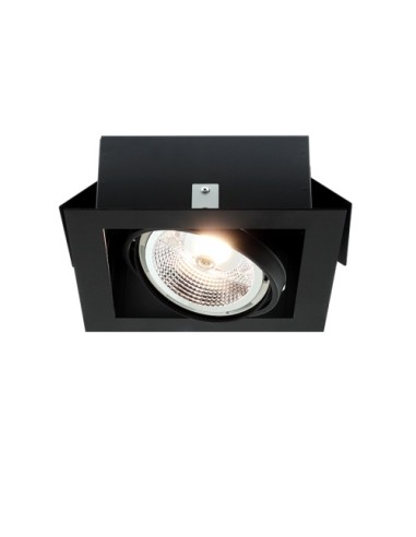 Iglux 101611-ne cardan ar111 cuadrado negro...