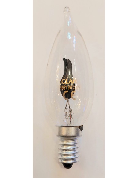 Clar 11921 vela flicker 220v 3w E14